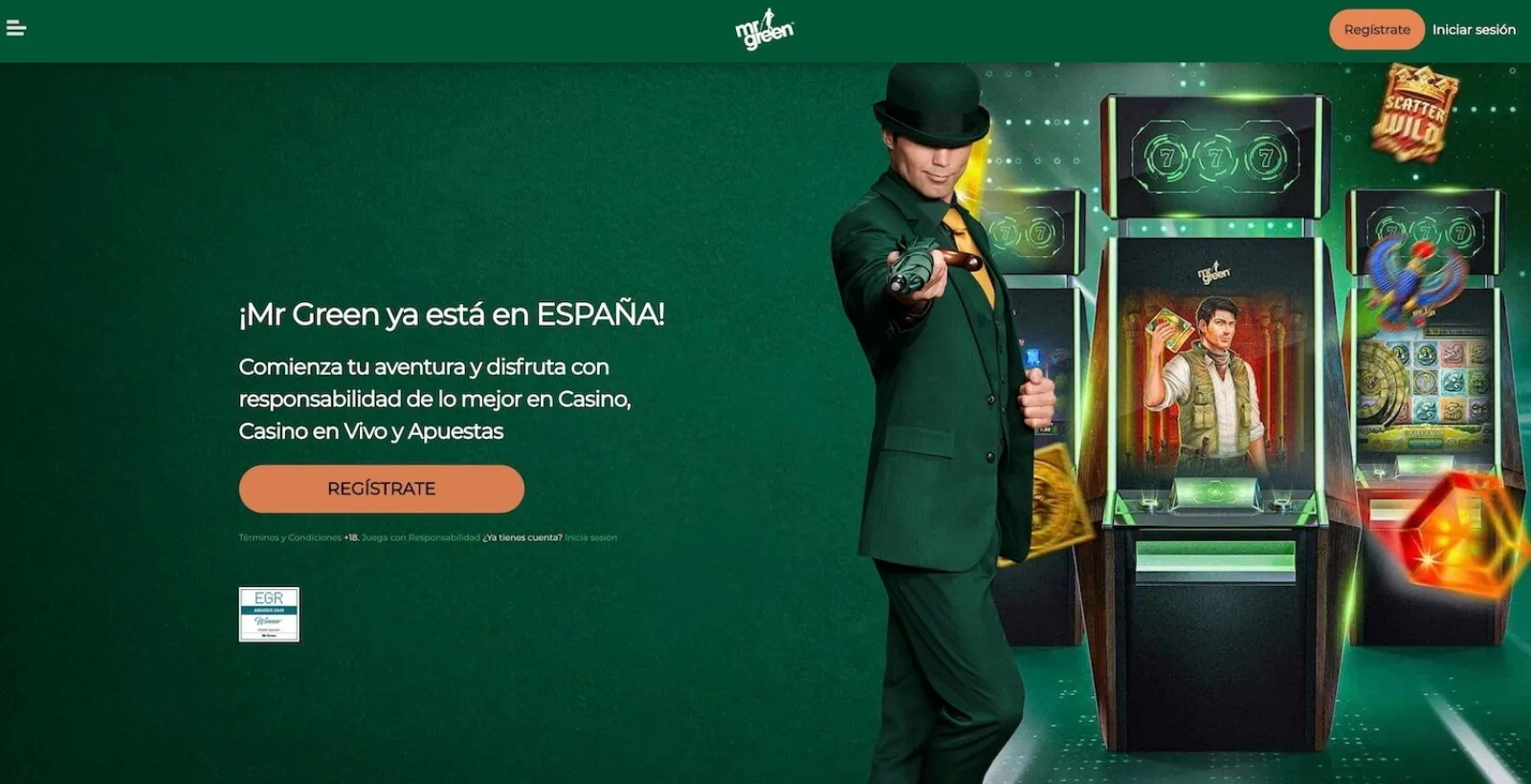 Mr Green Casino Online Espana