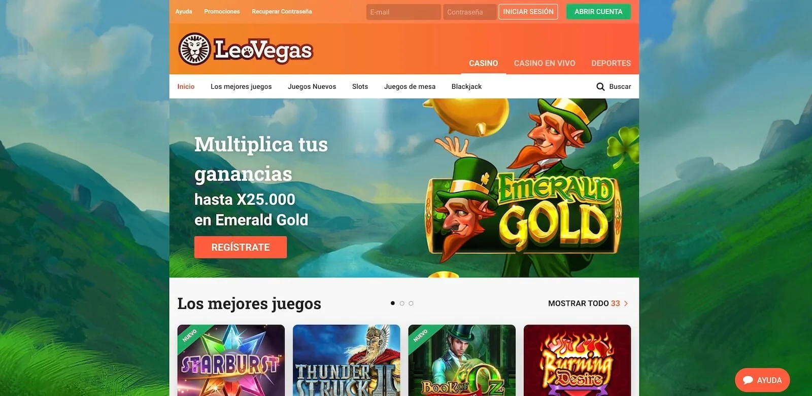 LeoVegas Casino Online Espana