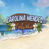El logo de la Carolina Mendes Lucky Wave Tragaperras
