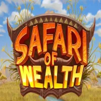 El logo de la Safari of Wealth Tragaperras
