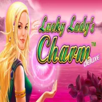 El logo de la Lucky Lady Charm Tragaperras