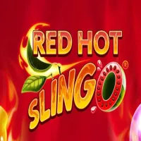 El logo de la Red Hot Slingo Tragaperras