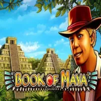 El logo de la Book of Maya Tragaperras