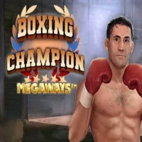 El logo de la Boxing Champion Megaways Tragaperras