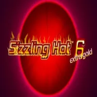 El logo de la Sizzling Hot 6 Extra Gold Tragaperras