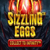 El logo de la Sizzling Eggs Tragaperras