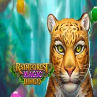 El logo de la Rainforest Magic Bingo Tragaperras