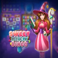 El logo de la Sweet Alchemy Bingo Tragaperras