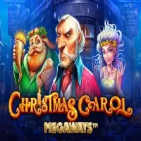 El logo de la Christmas Carol Megaways Tragaperras