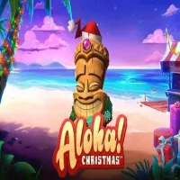 El logo de la Aloha Christmas Tragaperras