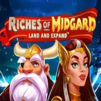 El logo de la Riches of Midgard Tragaperras