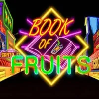 El logo de la Book Of Fruits Tragaperras