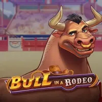 El logo de la Bull in a Rodeo Tragaperras