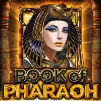 El logo de la Book of Pharaoh Tragaperras