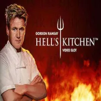 El logo de la Gordon Ramsay Hell’s Kitchen Tragaperras