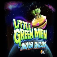 El logo de la Little Green Men Tragaperras