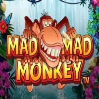 El logo de la Mad Mad Monkey Tragaperras