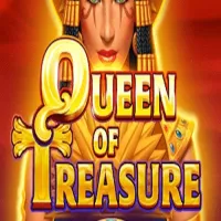 El logo de la Queen of Treasure Tragaperras