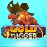 El logo de la Gold Digger Tragaperras