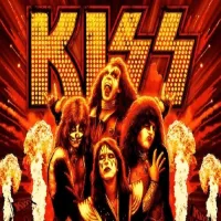 El logo de la Kiss Reels of Rock Tragaperras