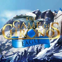 El logo de la The Game of Chronos Eagle Tragaperras